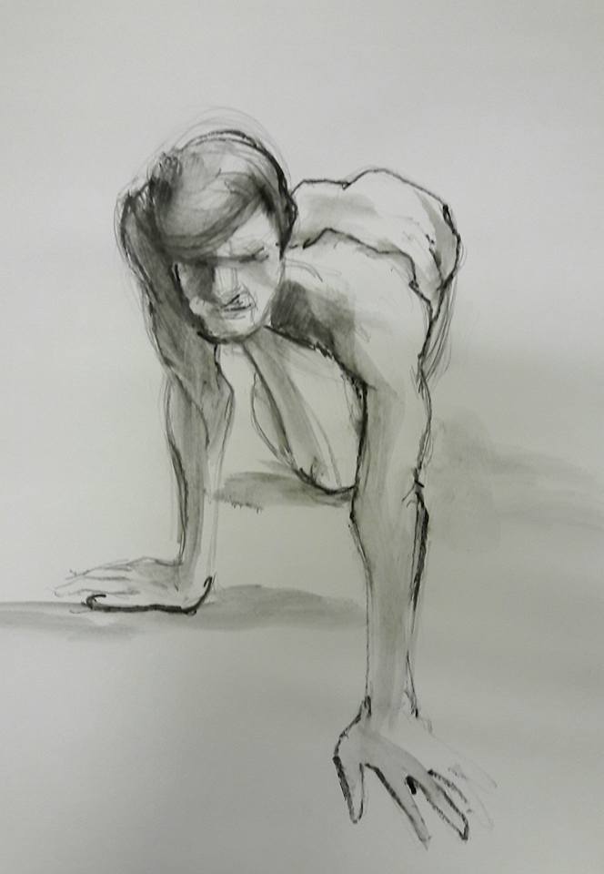 Stephen. 10-minute graphite study