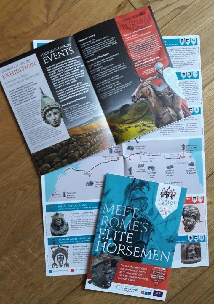 Branding and tourism literature for Hadrian's Cavalry 