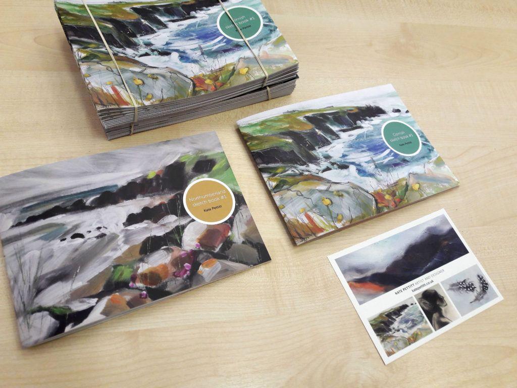 Printed sketch books
