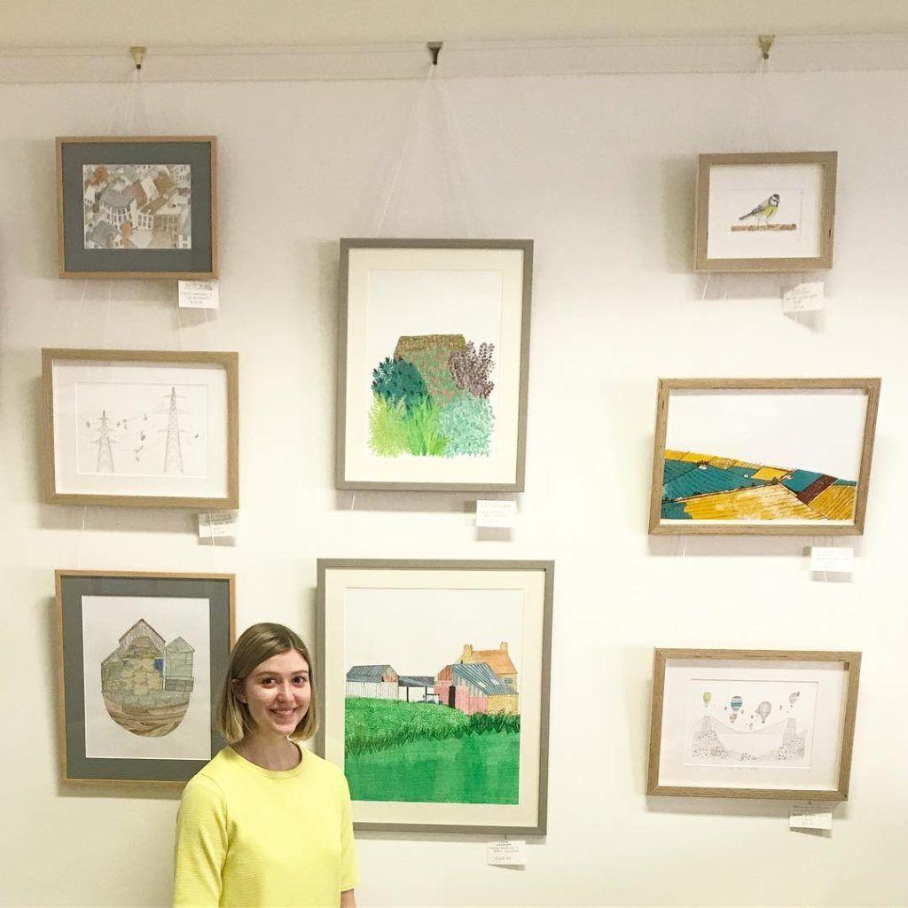 Jess and her gorgeous work