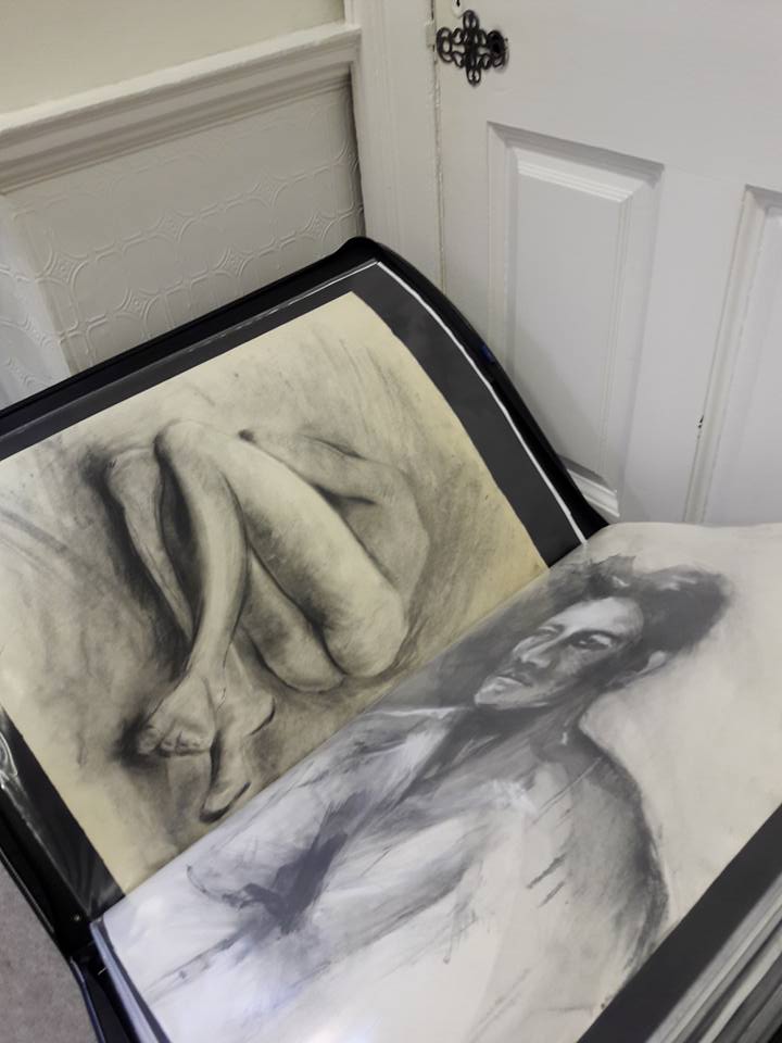 My life drawing portfolio triggered a lot of conversation
