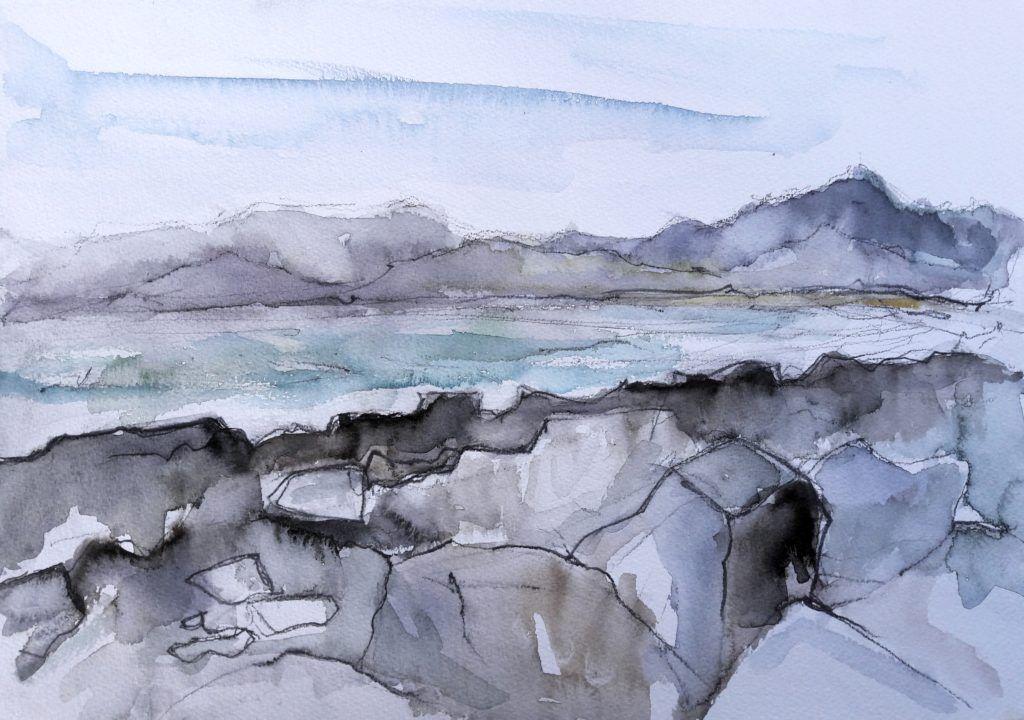 View from Llanfair beach