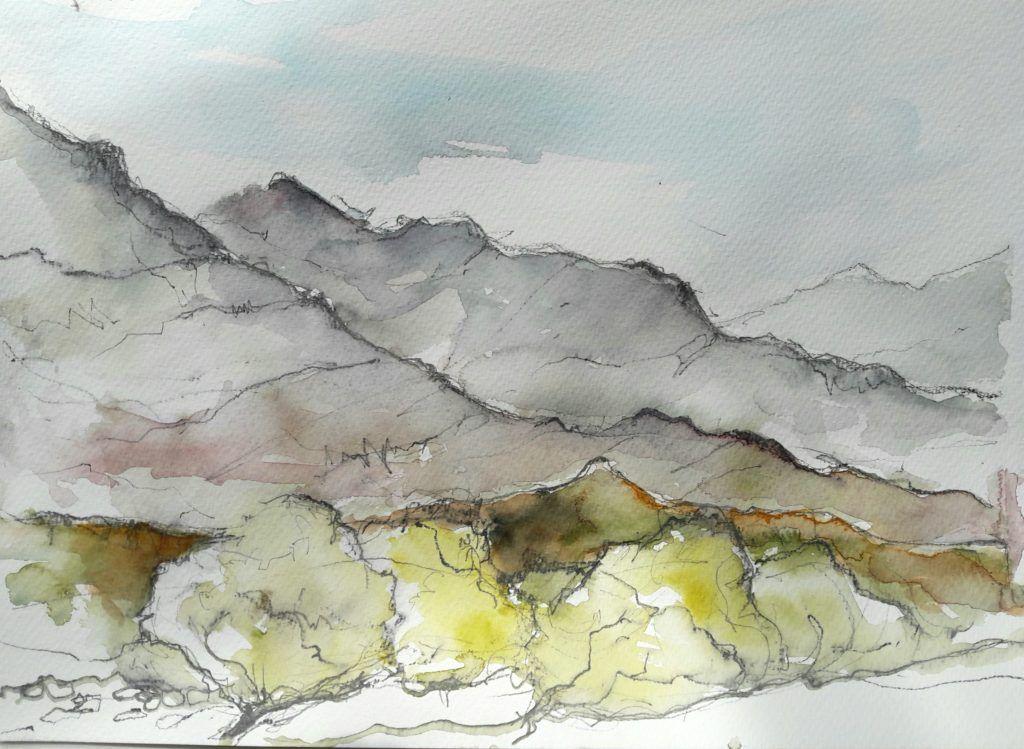 View towards Llan Ffestiniog