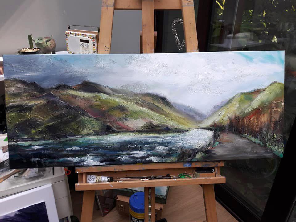 Adding more depth and colour complexity to the painting