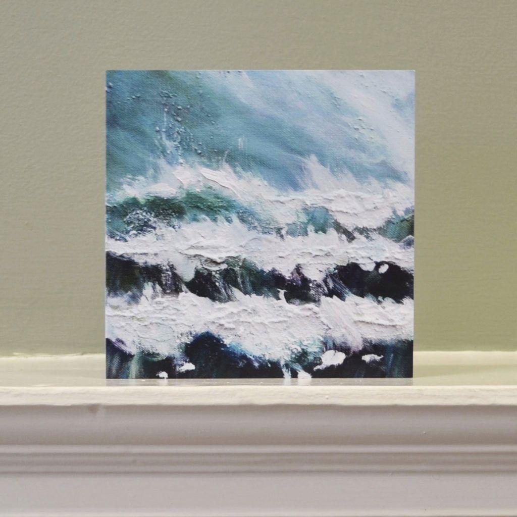 'Spindrift' art card