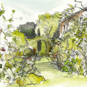 'The Front Garden' giclée print