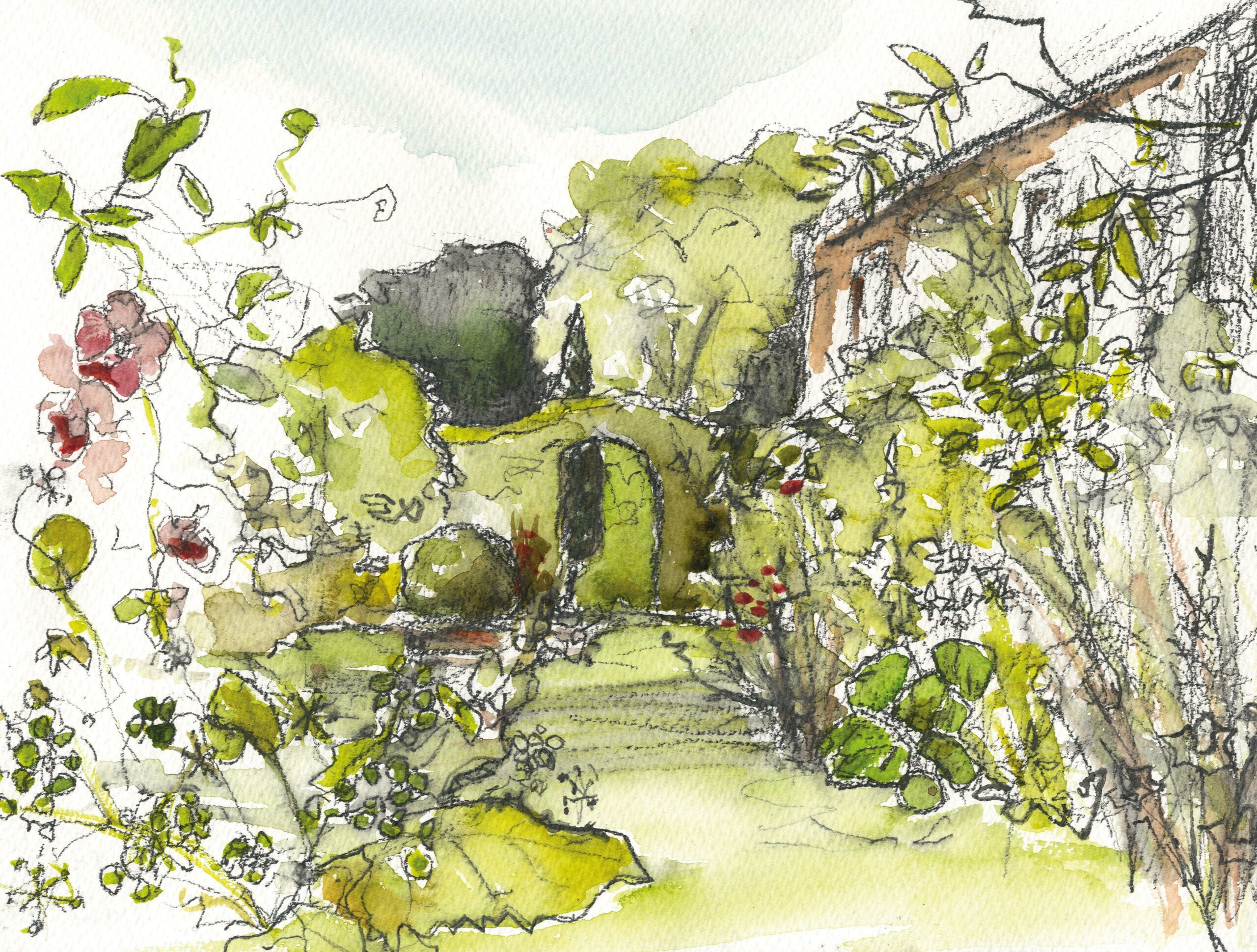 The-Front-Garden 'The Front Garden' giclée print