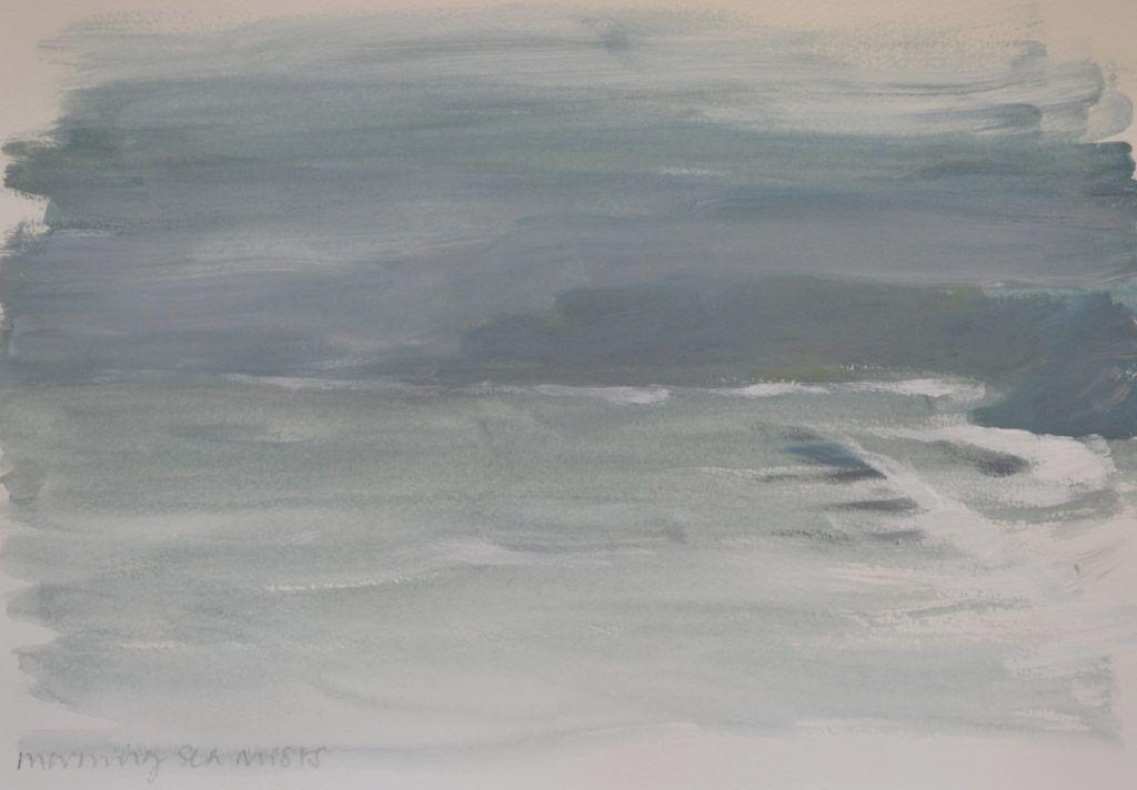 'Morning Sea Mists', this day turned out to be a total white-out. Definitely fog!