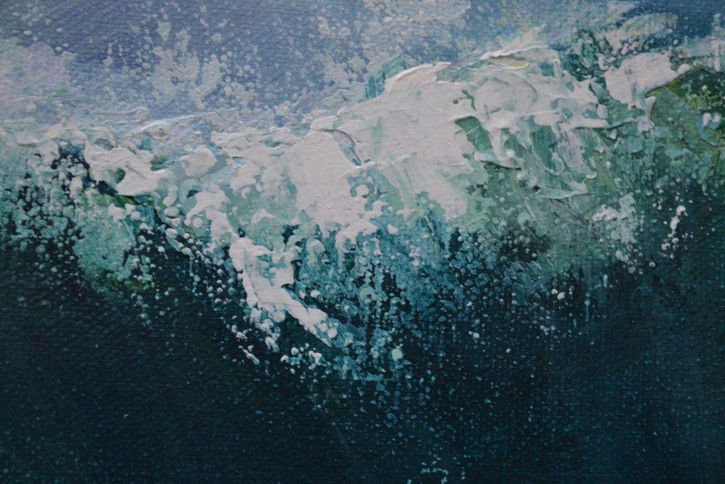 Detail of Sennen Wave