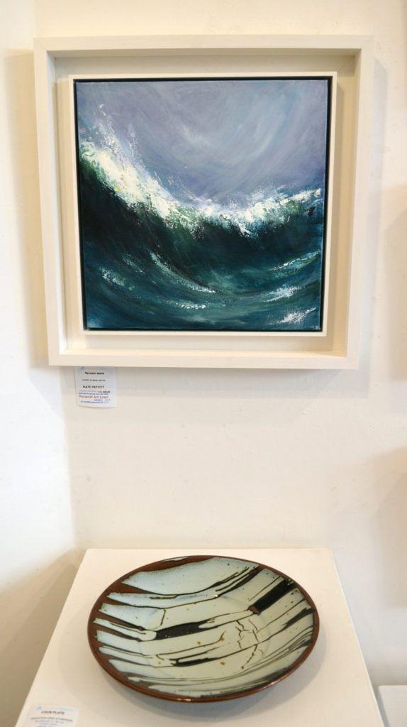 'Sennen Reflections' with bowl by John Jelfs