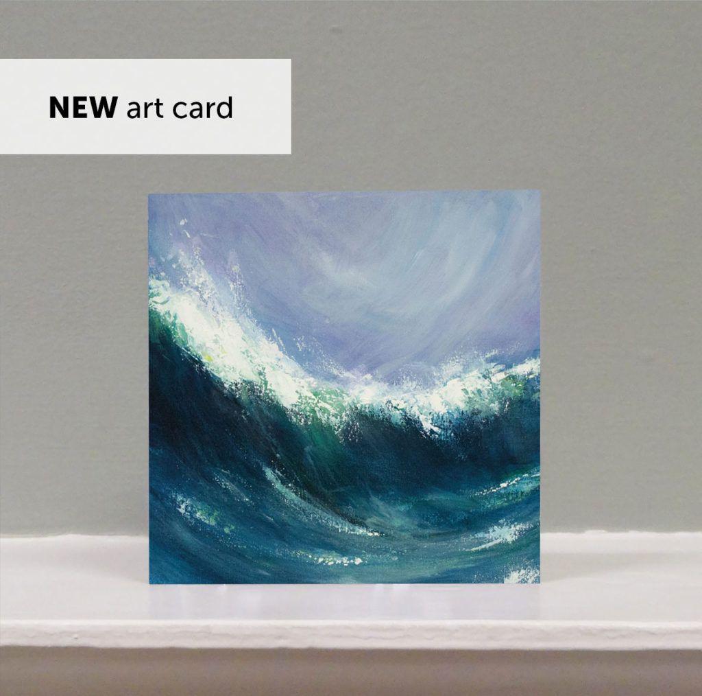 'Sennen Wave' art card