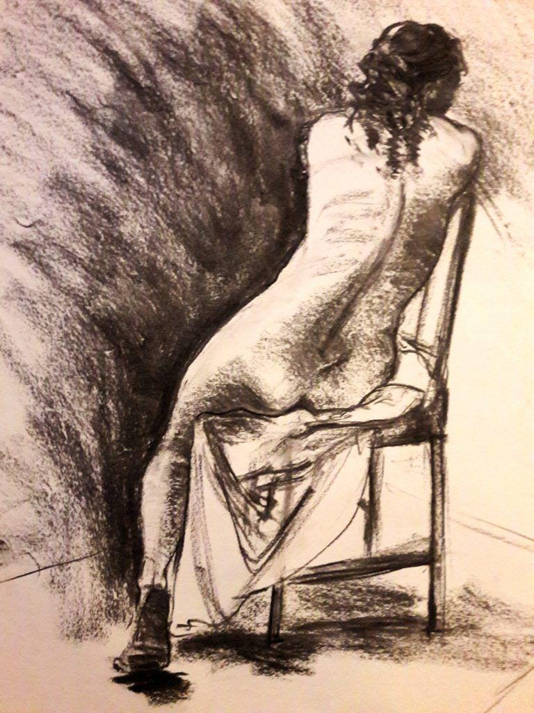 20 minute study in charcoal. A1