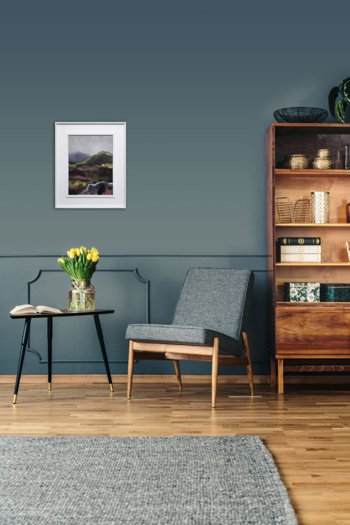 Pink Hills, room mockup