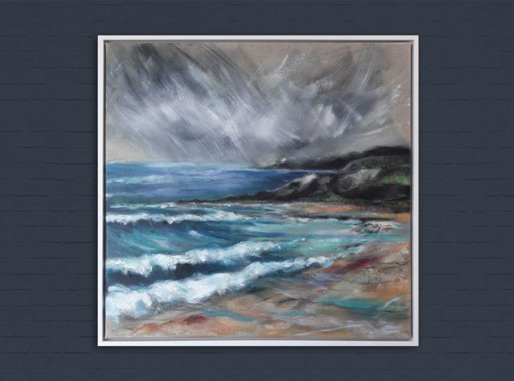 Time and Tide: Offshore Rain, on Farrow and Ball Hague Blue