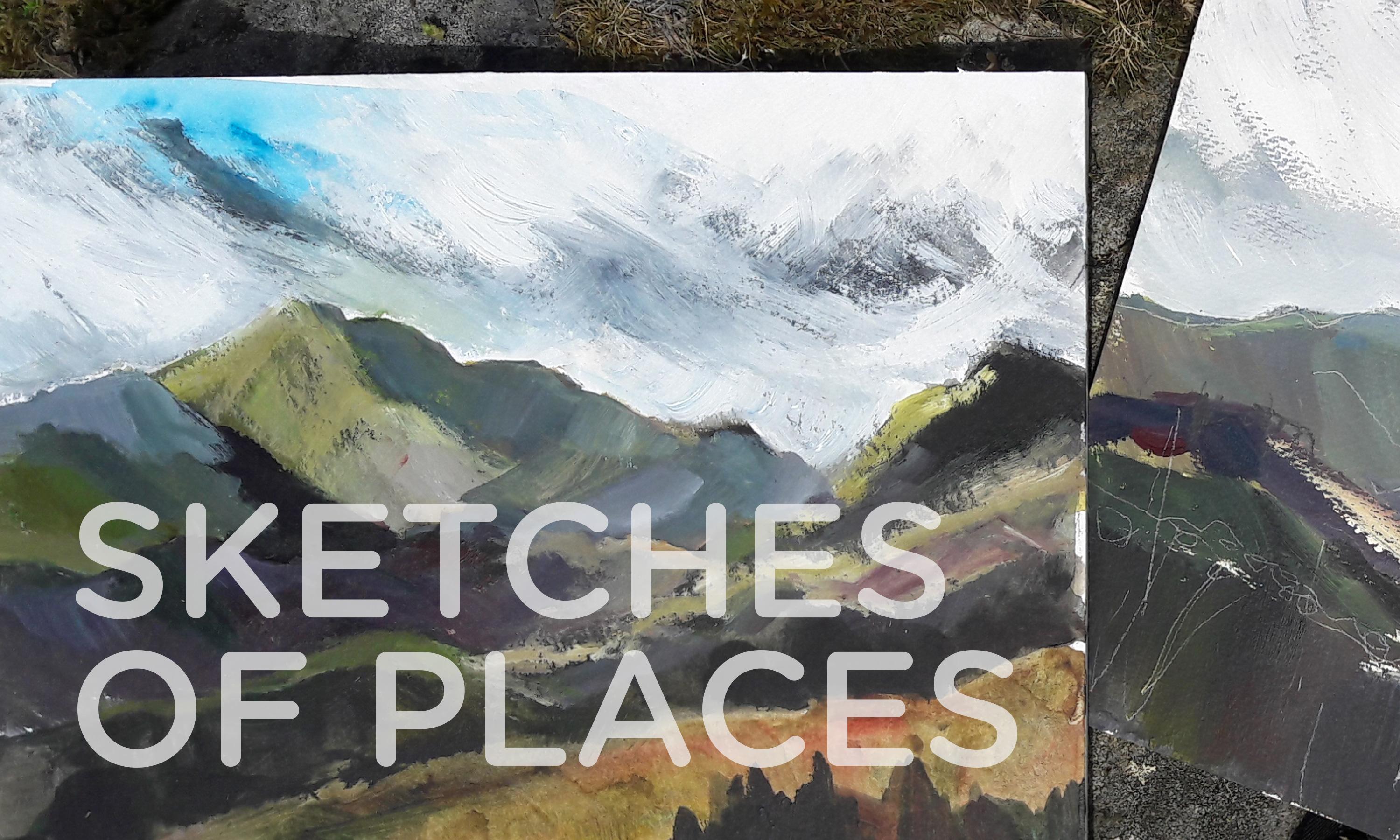 Explore my sketches and studies of landscapes and places