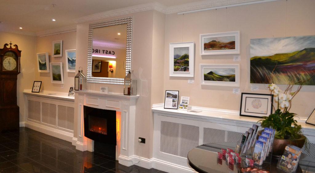 Charity exhibition at the Marriott Hotel, York (with Pyramid Gallery)