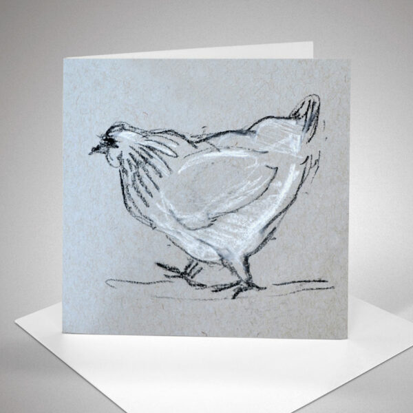 Chicken with Attitude art card