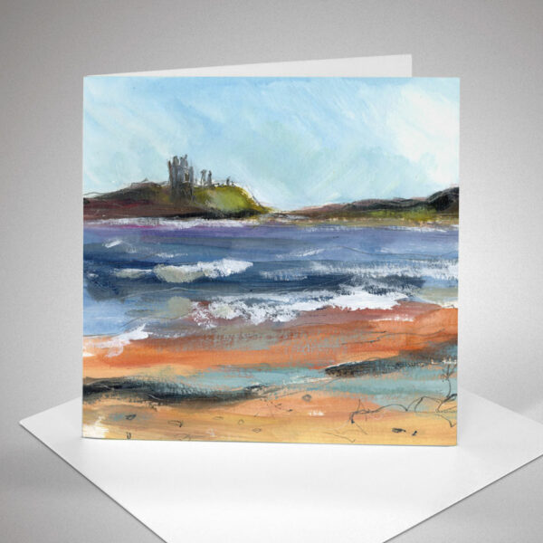 Dunstanburgh Castle art card