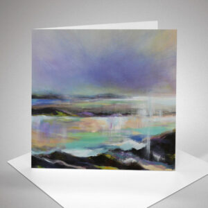 Early morning art card