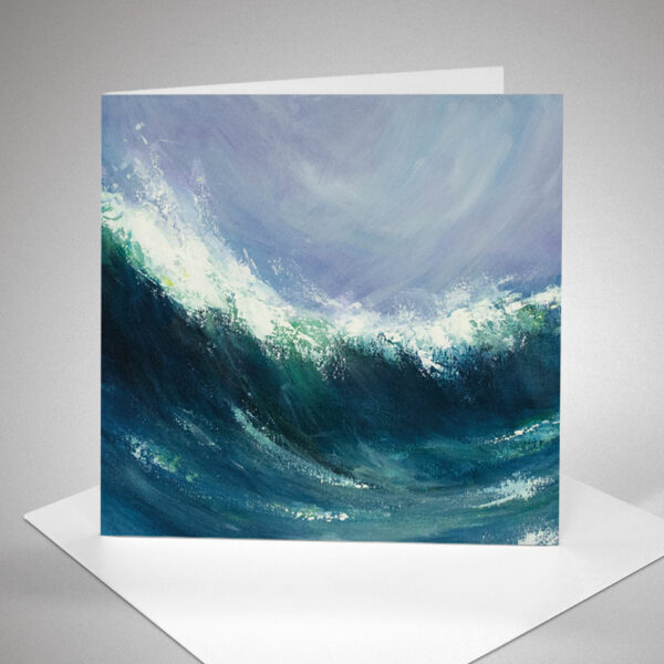 Sennen Wave art card