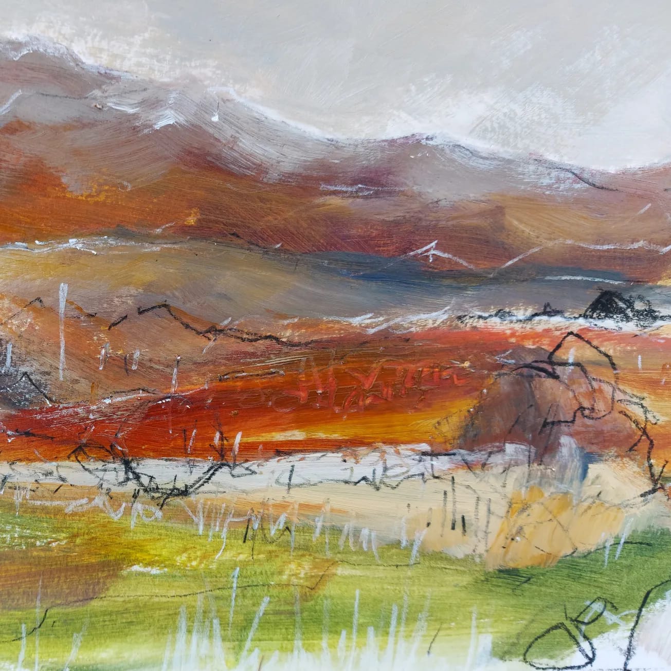 Welsh autumn colour study