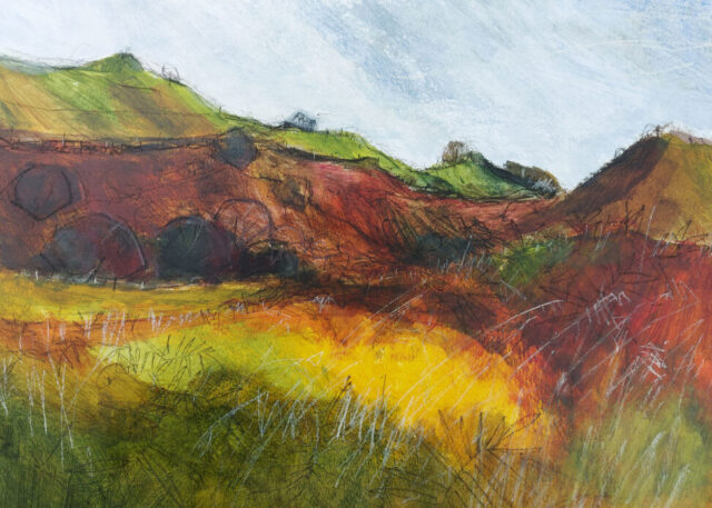 Beetle. Plein air painting by Kate Pettitt